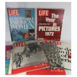 Lot of VIntage Life Magazines