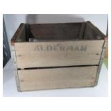 Vintage Wood Crate - Alderman