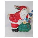 Rare santa Cast iron door stop