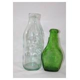 Green Flask Jar 100-Made in Italy pure milk jar