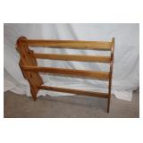 VTG Wooden quilt rack
