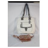 Rose Sparkle Fanny Bag & Coach Purse