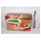 Gatherings Porcelain serving set in org. box