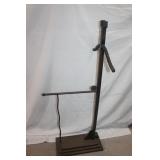 Metal horse tack stand