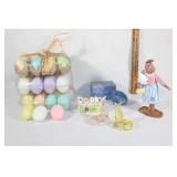 Large lot of Easter decor