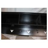 Heavy wooden coat wall mount