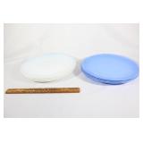 8 Crate and Barrel Italian large plates