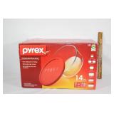 Pyrex 14 piece glass containers unopened