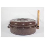 Brand New USA enamel roasting pan