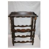 VTG wooden wine rack