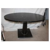 Oval entry way table