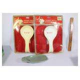 Two Emeril spoon rests, Pfaltgraff spoon rest