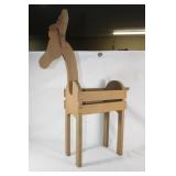 Wood Moose? Tall Crate