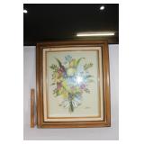 Multi-Layered Glass Painting-Signed