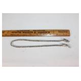 Jade Angel? Sterling silver dragon chain necklace