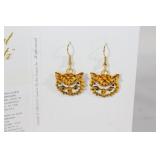 Lunch at the Ritz Hoot fries earrings