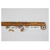 Unmarked misc. charms-gold colored Nursing,Florida