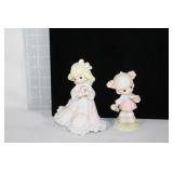 Two Precious Moments Porcelain figurines