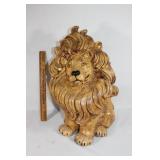 VTG heavy plaster lion statue