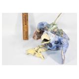 Blue Sky Clayworks ceramic clay bird hanging