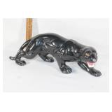 VTG plaster panther statue