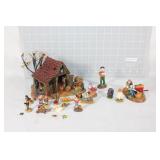 Its almost Thanksgiving 1999 Department 56 set