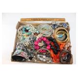 Large lot of mixed costume jewelry