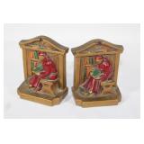 Ronson Monk Metal Bookends