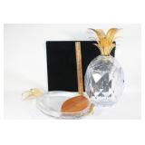 Acrylic Pineapple Ice bucket and cheese board