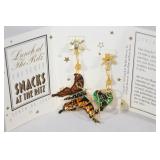 Lunch at the Ritz Metamorphosnack earrings