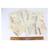 Large lot of used/unused stamps