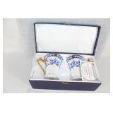 Sorelle Fine Porcelain Coffee mugs in box