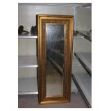 Large gold gilted mirror