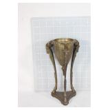 VTG Brass goat small urn