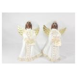 Pair - Irish Setter Angel Dogs - Best Friends