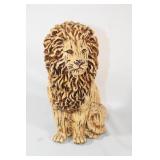 Small Vintage Plaster Lion