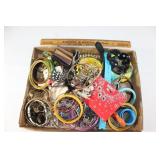 Large lot of mixed costume jewelry