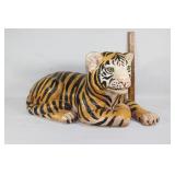 VTG Heavy plaster Tiger Cub Statue