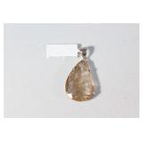 Sterling Silver Rutiliated Quartz Pendant SJ925