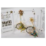 Lunch at the Ritz Snackerflies earrings