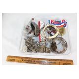 Large lot of costume jewelry-