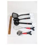Lot of Mickey Mouse cooking utensils