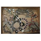 Large lot of costume jewelry
