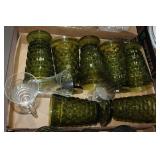 Large lot of Mid Century tumblers