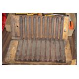 Antique wooden cigar mold