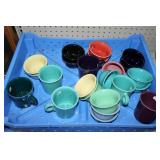 Large lot of Fiesta Saucers
