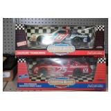 Two toy NASCAR cars-16-25