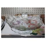 Vintage flower platter with original box