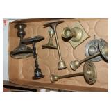 Vintage brass candlesticks