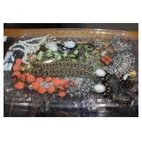 Large lot of costume jewelry-Necklaces
